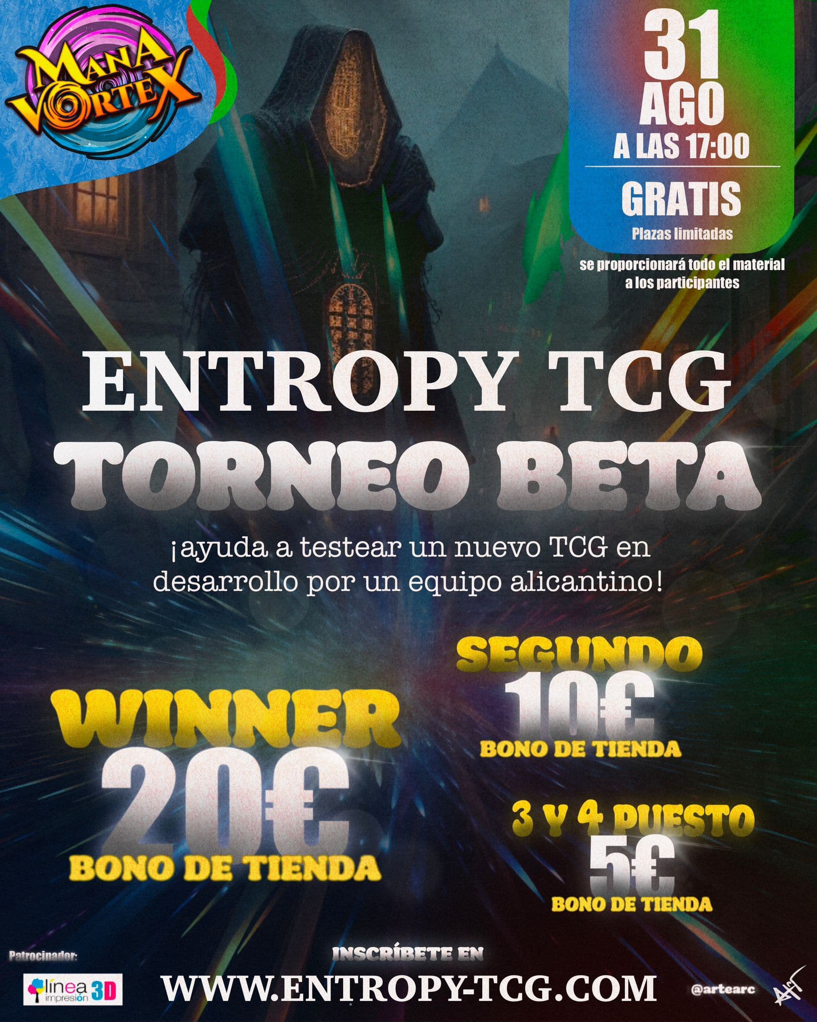Módulo de Entropy TCG en Tabletop Simulator